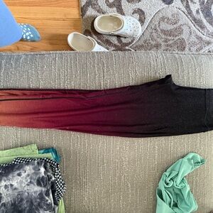 Peloton Pink Ombre Leggings Size Small